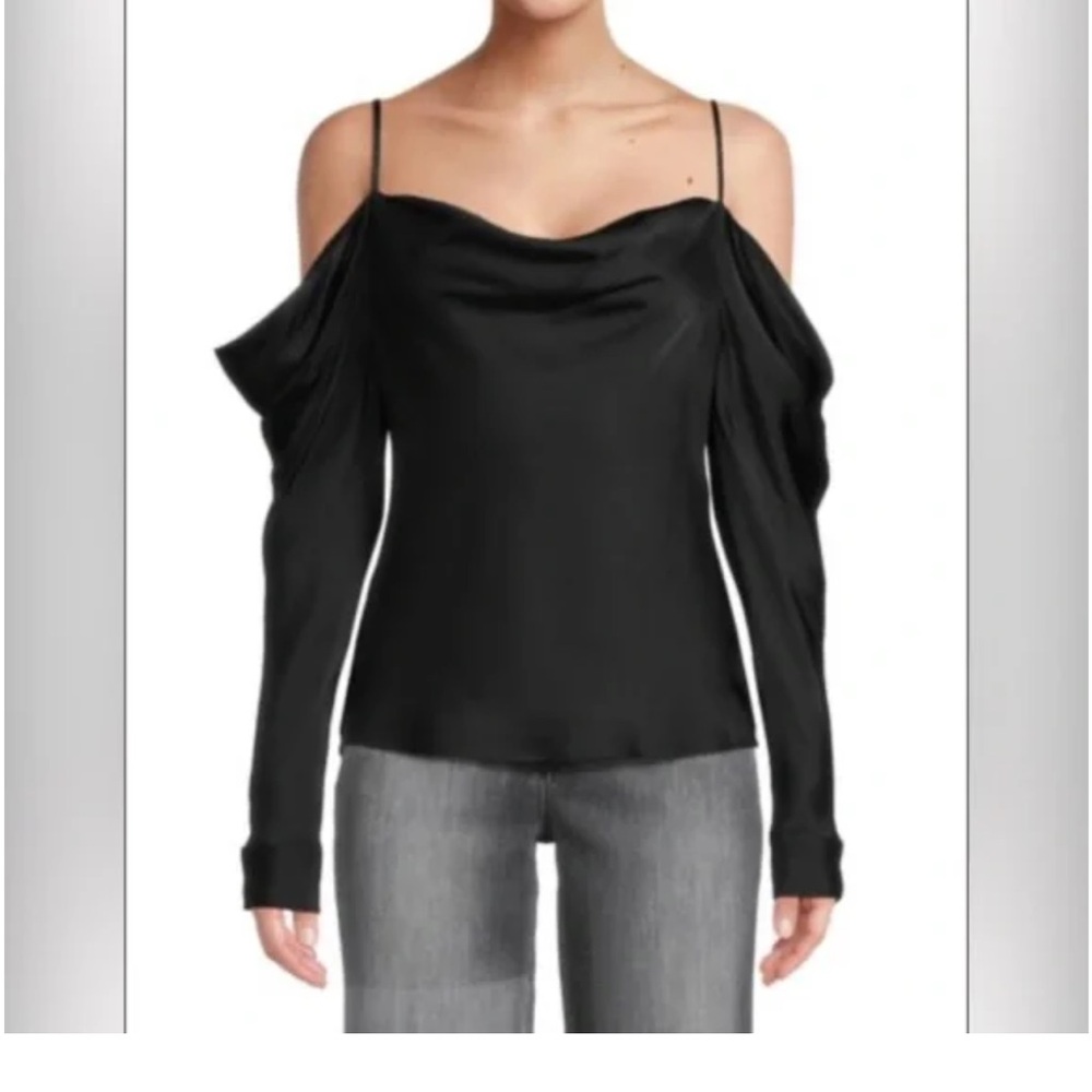 L’Agence Zion Cold Shoulder Top